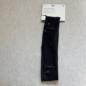 Lululemon Black Fast and Free Run Tube Belt